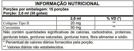 Imagem de Kit Com 05 Curc+  Colágeno Tipo II em Gotas 30ml Nataly