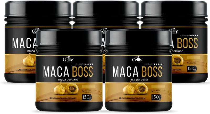 Imagem de Kit Com 05 - Maca Peruan@ Boss 150G Celliv