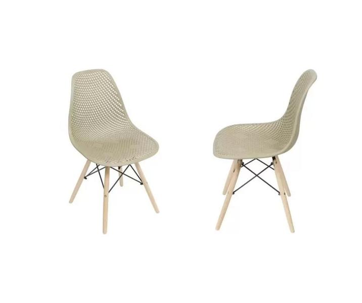 Imagem de Kit com 06 Cadeiras De Jantar Eames Colmeia Fendi - BERING