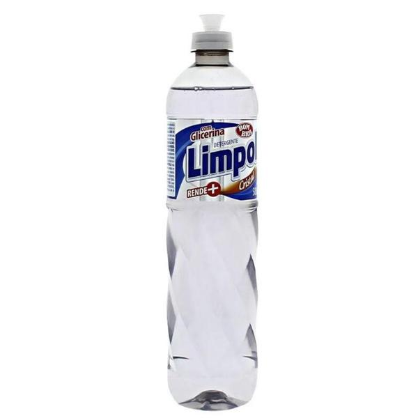 Imagem de Kit Com 06 Detergente Limpol Cristal 500Ml Biodegradável