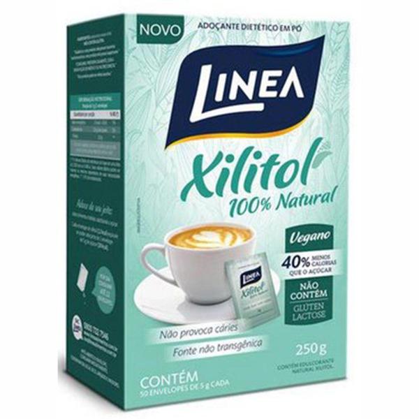 Imagem de Kit com 1 adoc po linea xilitol 250g-cx 100% nat