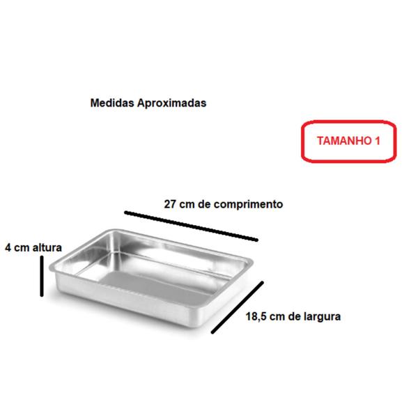 Kit Com 1 Assadeira Retangular 1 Forma De Bolo Coração e 1 Forma Ballerine Redonda - Garcia Atacadista Imagem de Kit Com 1 Assadeira Retangular 1 Forma De Bolo Coração e 1 Forma Ballerine Redonda