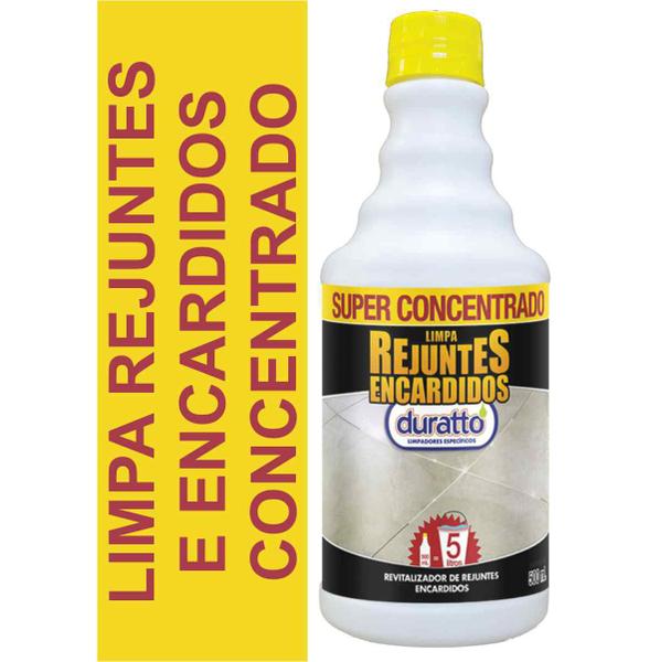 Imagem de KIT COM 1 LIMPA FERRUGEM DURATTO 500ml + 1 LIMPA REJUNTES PISOS DURATTO 500ml