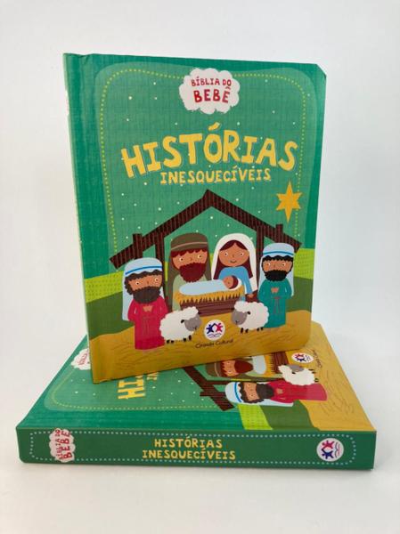 Imagem de Kit Com 1 Livro 365 Historias Bíblicas Devocional E Uma Bíblia Do Bebê