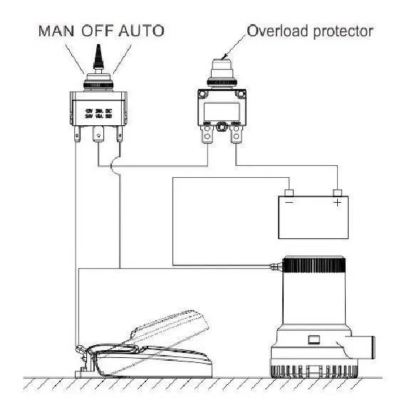 Imagem de Kit Com 10 Automatico 20A Seaflo