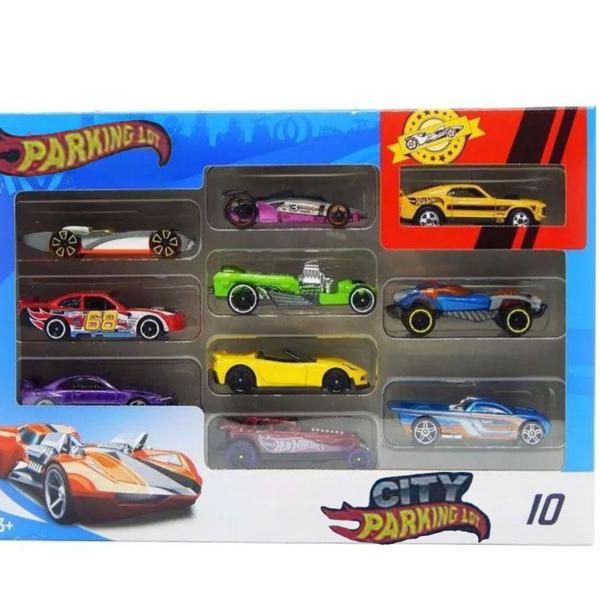 Imagem de kIT Com 10 Carrinhos Sortidos Tipo: Hot Wheels