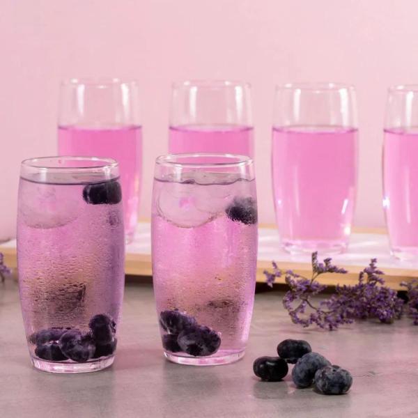 Imagem de Kit com 10 Copos Oca 300ML Transparente Água Suco Drinks