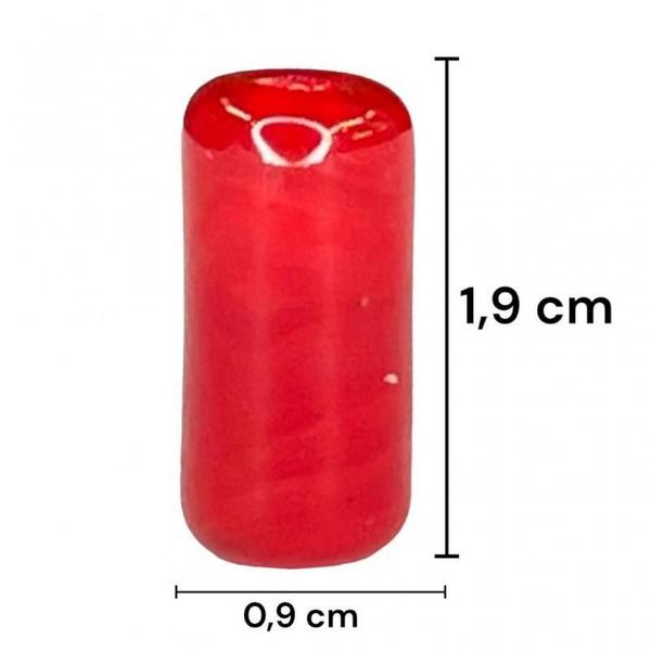Kit Com 10 Firmas Lisa 22Mm Vermelha Murano Guias - Meta Atacado Imagem de Kit Com 10 Firmas Lisa 22Mm Vermelha Murano Guias
