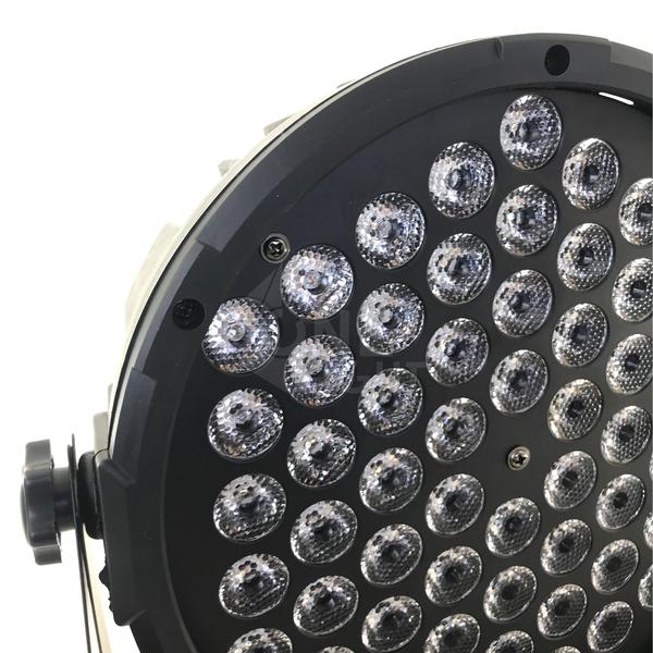 Imagem de Kit com 10 par led slim rgb 3 em 1 full led  jdb-603n1