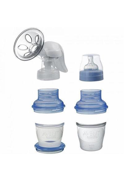 Imagem de Kit com 10 potes para armazenamento de leite materno 180ml - philips avent