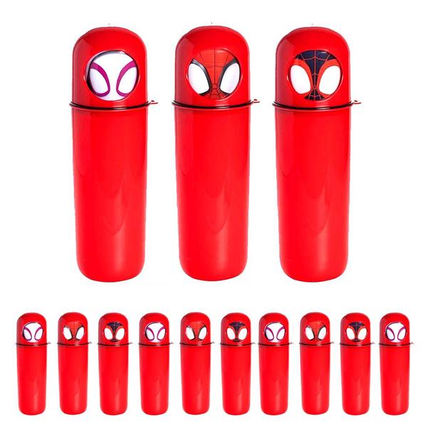 Kit com 10 Tubos do Spidey para Doces Lembrancinha de Festa - Plasutil Imagem de Kit com 10 Tubos do Spidey para Doces Lembrancinha de Festa
