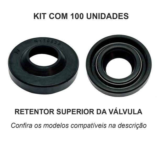 Imagem de Kit com 100 unidades de Retentor Superior Direção Hidráulica para Trw Tempra 1992 A 1998