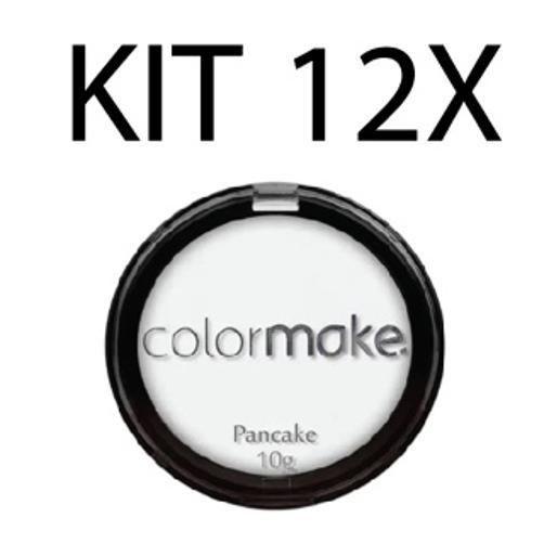 Imagem de Kit Com 12 Pancakes Brancos Colormake