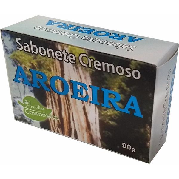 Imagem de Kit com 12 - Sabonete cremoso natural Aroeira 90g - Aroeira Cosmética