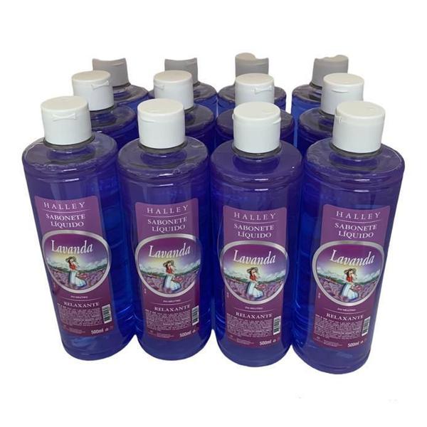 Imagem de Kit Com 12 Sabonete Líquido Lavanda Original 500 Ml