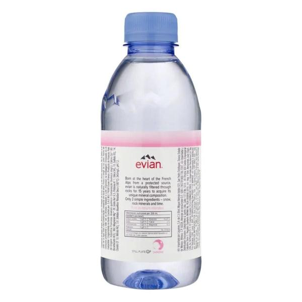 Imagem de Kit Com 12Un Água Mineral S/ Gás Francesa Evian Pet 330Ml