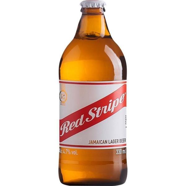 Imagem de Kit Com 12Und Cerveja Jamaicana Red Stripe Lager 330Ml