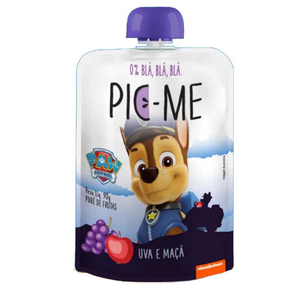 Imagem de Kit Com 12Und Uva E Maçã Pic-Me Patrulha Canina 90G