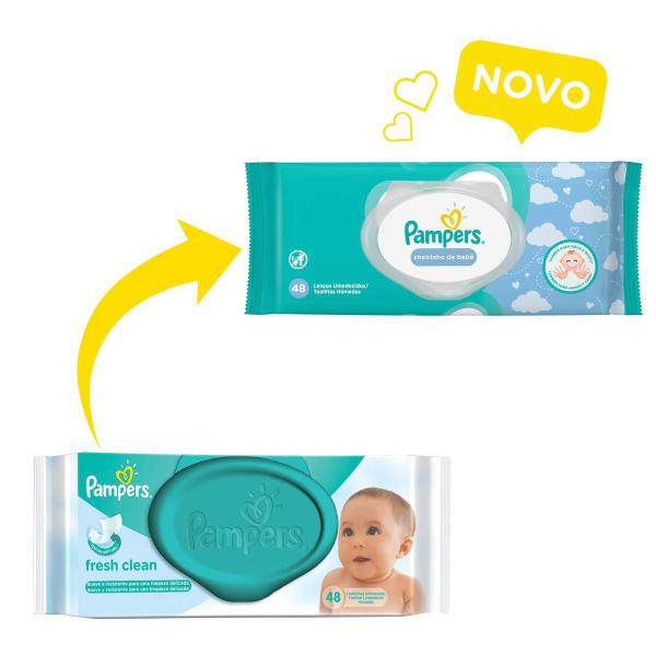 Imagem de Kit com 16 Toalhinhas Pampers Fresh Clean com 48un