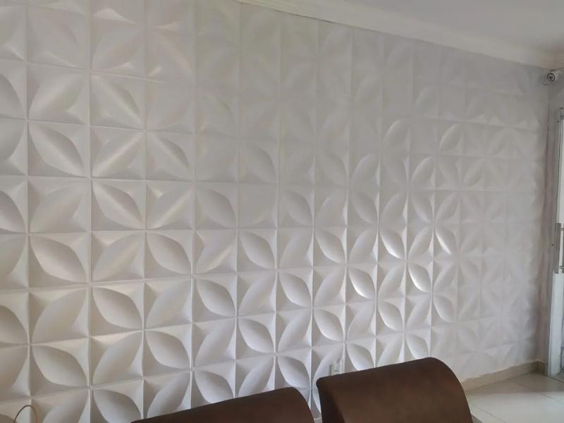 Imagem de Kit Com 17 Placas 3d Parede Alto Relevo Painel Decorativo