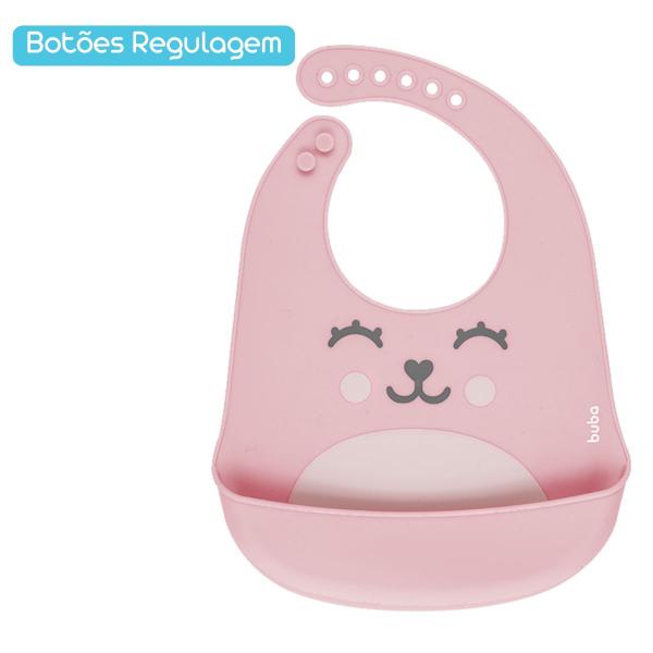 Imagem de Kit com 2 Babador Buba de Silicone Pega Migalhas Bebê