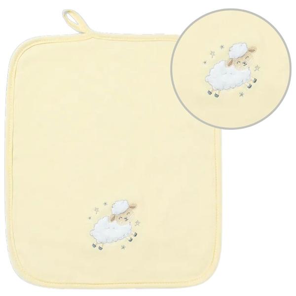 Kit Com 2 Babinhas Hug Little Baby Ovelha Amarelo Imagem de Kit Com 2 Babinhas Hug Little Baby Ovelha Amarelo