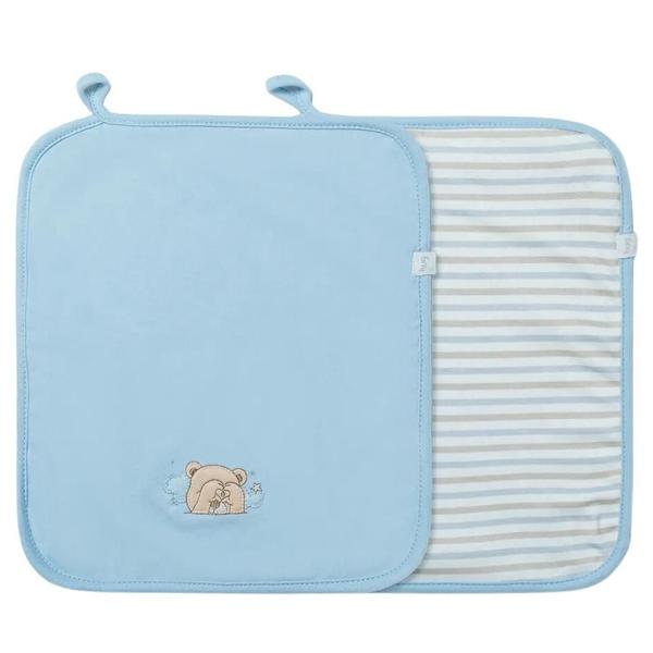 Kit Com 2 Babinhas Hug Urso Sweet Dreams Azul Imagem de Kit Com 2 Babinhas Hug Urso Sweet Dreams Azul