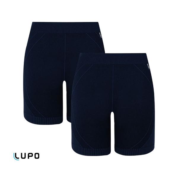 Imagem de Kit Com 2 Bermudas Feminina Lupo Max Fitness Fit Para Academia Corrida Treino