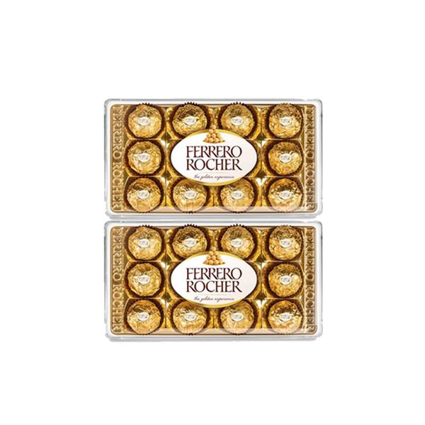 Imagem de Kit Com 2 Bombom Ferrero Rocher 12 Unidades