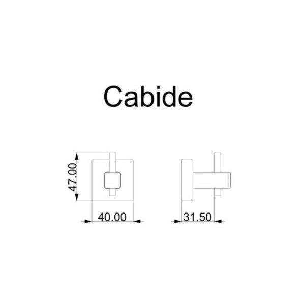 Kit com 2 Cabides Inox Square SQ12260 Ducon Metais Gold - Clic Metais Imagem de Kit com 2 Cabides Inox Square SQ12260 Ducon Metais Gold