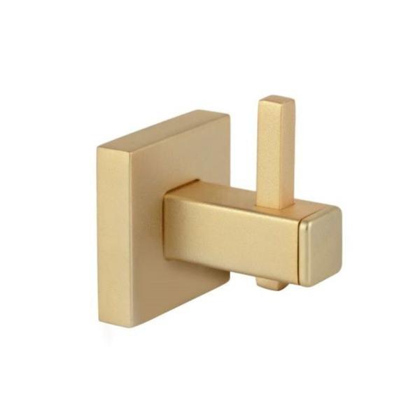 Kit com 2 Cabides Inox Square SQ12260 Ducon Metais Gold - Clic Metais Imagem de Kit com 2 Cabides Inox Square SQ12260 Ducon Metais Gold