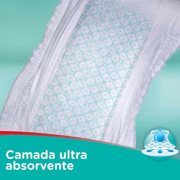 Imagem de Kit com 2 Fraldas Pampers Pants Ajuste Total M 42 Unidades