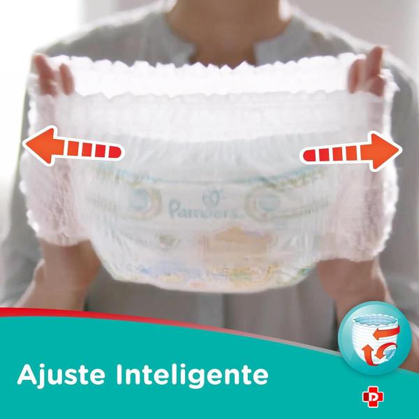 Imagem de Kit com 2 Fraldas Pampers Pants Ajuste Total M 42 Unidades