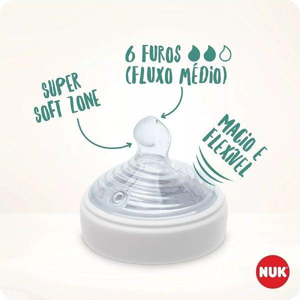 Imagem de Kit com 2 Mamadeiras ESSENCE SMART FLOW 270ML NUK Neutra