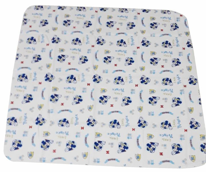 Imagem de Kit Com 2 Manta Cueiro Flanelado Disney 80x80cm