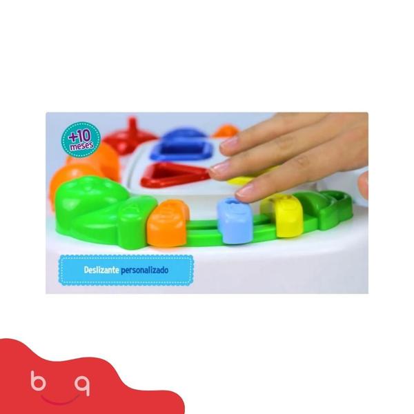 Imagem de Kit com 2 Mesinhas Didaticas Play Time Brinquedo Infantil Vermelhas