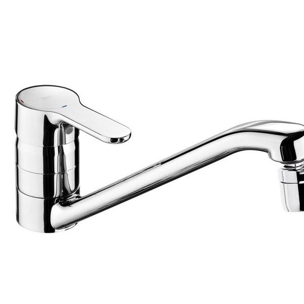 Kit com 2 Monocomando para Cozinha de Mesa Bica Baixa com Arejador Articulado L20 - Celite Imagem de Kit com 2 Monocomando para Cozinha de Mesa Bica Baixa com Arejador Articulado L20