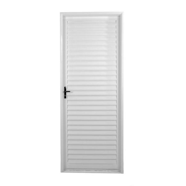 Imagem de Kit com 2 Portas de Aço Laminada 215x75cm Minas Sul Mgm Branco