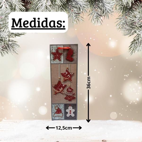 Kit Com 2 Sacolas Para Vinho Presente Natal Delicada Prática - Stingray Imagem de Kit Com 2 Sacolas Para Vinho Presente Natal Delicada Prática