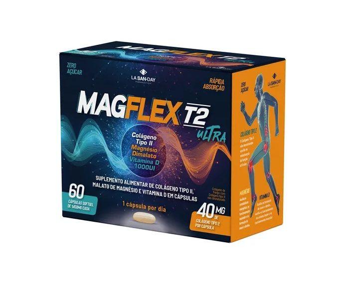 Imagem de Kit Com 2 Suplemento Magflex T2 Ultra 60Cps - La San-Day