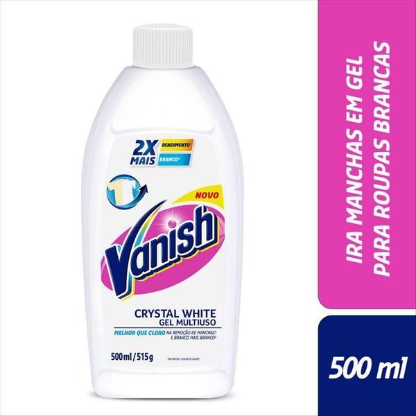 Imagem de Kit com 2 Tira Manchas Gel Vanish Crystal White 500ml Cada