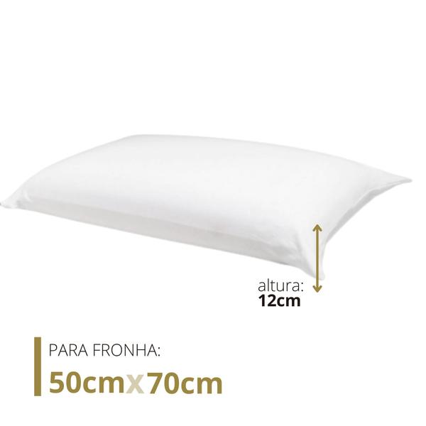 Kit com 2 Travesseiros Plumas 5 Estrelas - Daune Imagem de Kit com 2 Travesseiros Plumas 5 Estrelas