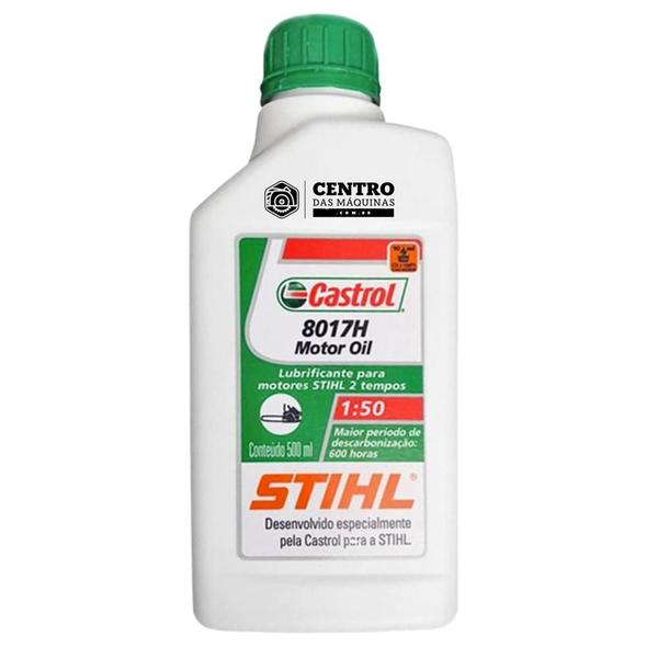 Imagem de KIT Com 2 Unidades de Óleo 2 Tempos Stihl 500ml Alto Poder de Lubrificação e Condicionador de Metais