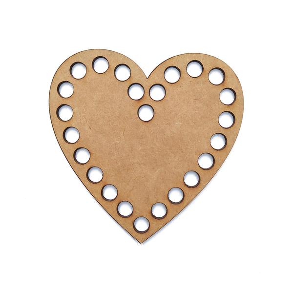 Kit com 20 bases cesto crochê fio de malha MDF 10cm - JM Mdf Imagem de Kit com 20 bases cesto crochê fio de malha MDF 10cm