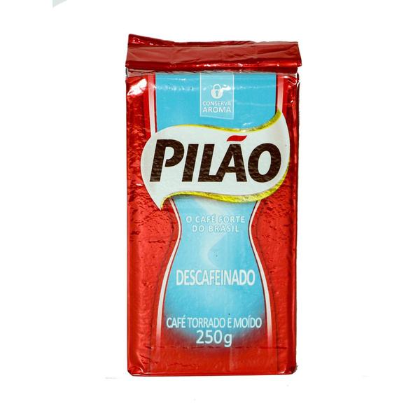 Imagem de Kit com 20 Café Pilão À Vácuo Descafeinado 250g