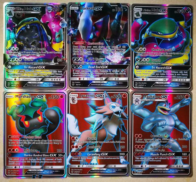 Imagem de Kit Com 20 Cartas Pokemon Card Gx/Ex/VMAX/VBrilhantes 