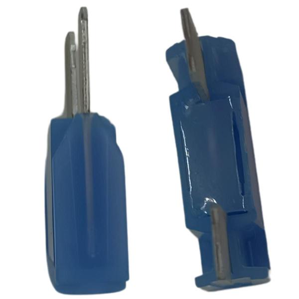 Kit Com 20 Fusivel Lâmina Littelfuse 60A Azul Grande Imagem de Kit Com 20 Fusivel Lâmina Littelfuse 60A Azul Grande