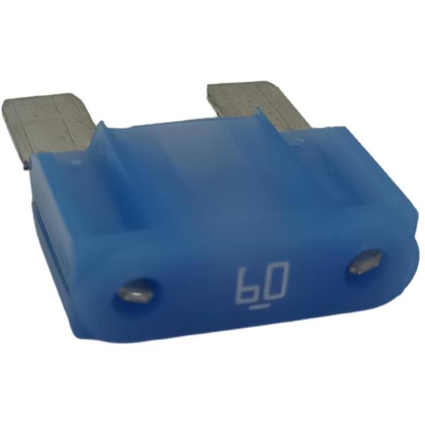Kit Com 20 Fusivel Lâmina Littelfuse 60A Azul Grande Imagem de Kit Com 20 Fusivel Lâmina Littelfuse 60A Azul Grande