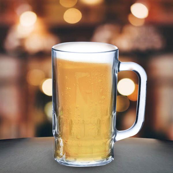 Imagem de Kit Com 24 Canecas De Vidro Chopp Cerveja Bar Restaurante Padaria 360 Ml