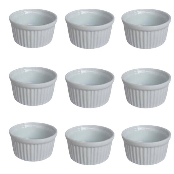 Imagem de Kit Com 24 Ramekin Pp De Porcelana 50ml Bares Buffet Hotéis